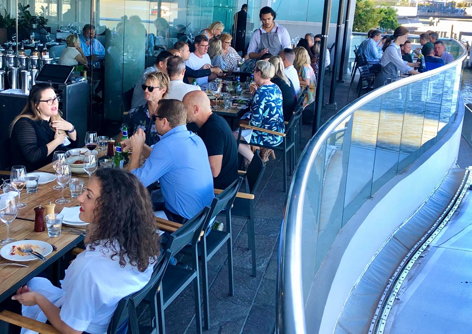The cream of the Brisbane ad industry out in force at the CB Brisbane Legendary Lunch ~ generously sponsored by Alt.vfx and Taxi Film