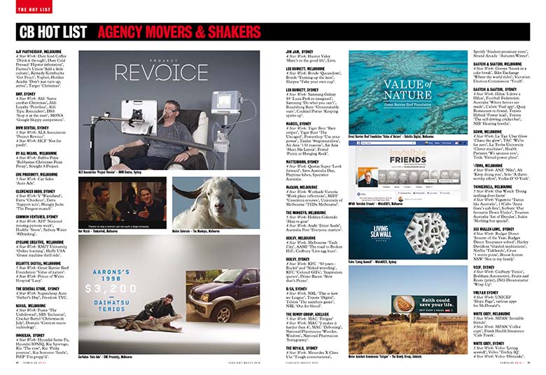 Countdown to Campaign Brief Agency of the Year plus Hot+Cold Chart – deadline Monday Dec 16
