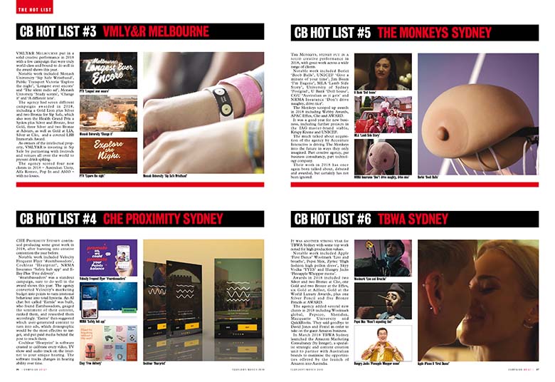 Countdown to Campaign Brief Agency of the Year plus Hot+Cold Chart – deadline Monday Dec 16