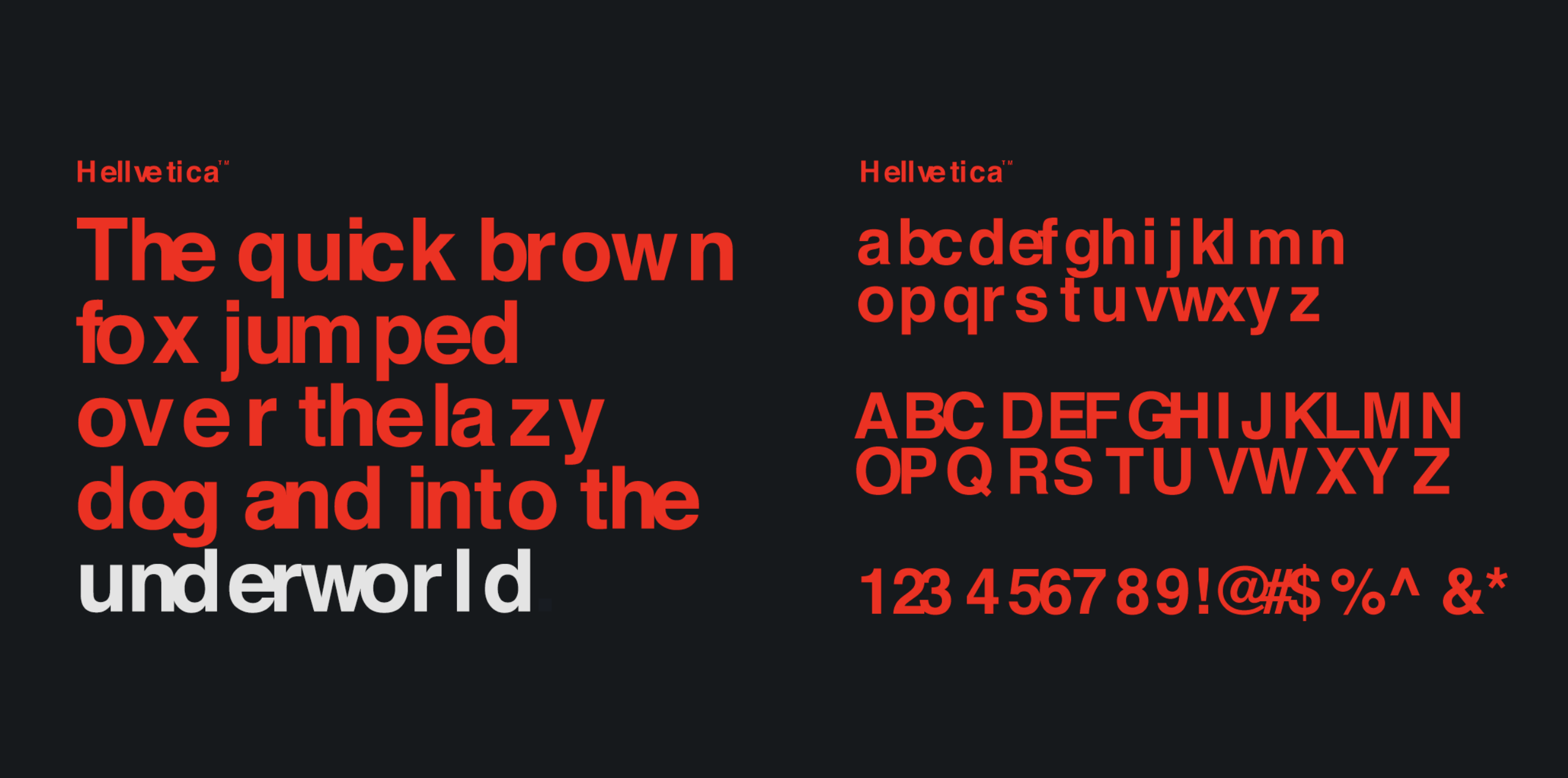 Kern in hell: R/GA New York creatives launch hellish font ‘Hellvetica’ for Halloween