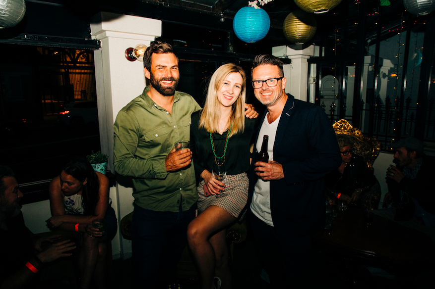Guests celebrate Flint’s third birthday + launch of fourth Flint Journal at Crane Bar last week
