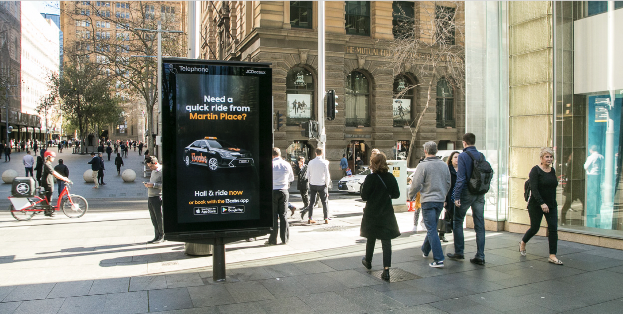 13cabs encourages Australians to hail a taxi in latest ‘Heads Up’ campaign via Thinkerbell