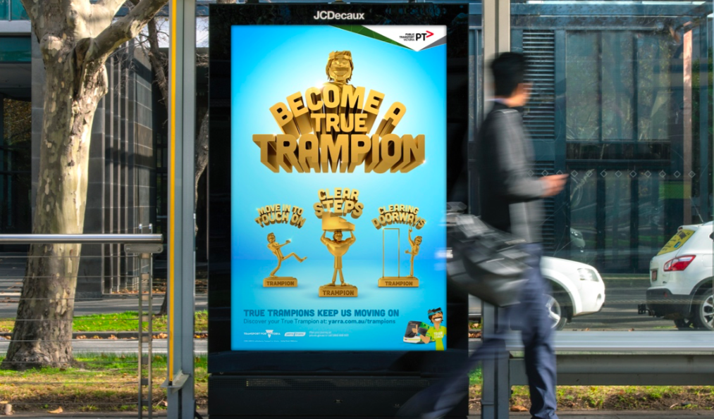YARRA TRAMS ENCOURAGES PASSENGERS TO BECOME ‘TRUE TRAMPIONS’ IN NEW CAMPAIGN VIA ICON AGENCY