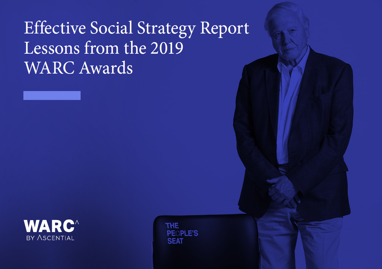 WARC uncovers current social strategy trends for effective marketing in latest report