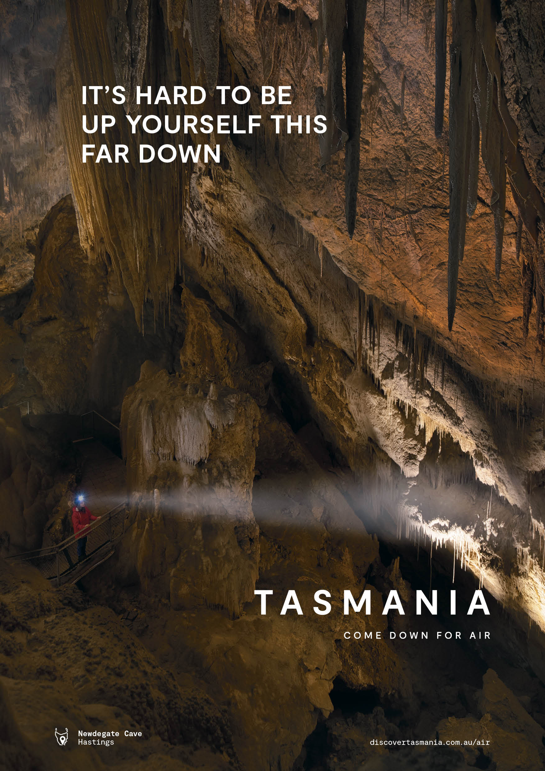 Tourism Tasmania invites Aussies to ‘come down for air’ in new campaign via BMF + Clems Sydney