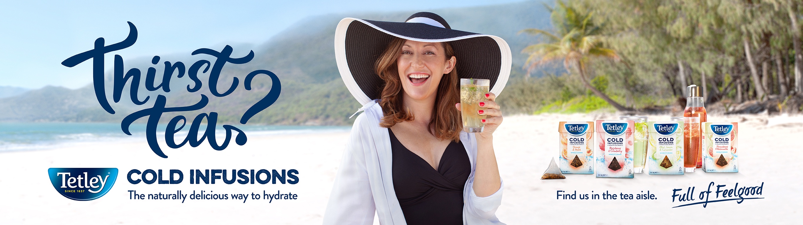 Tetley asks Australians if they are ‘Thirst Tea?’ in new Cold Infusions campaign via The Works