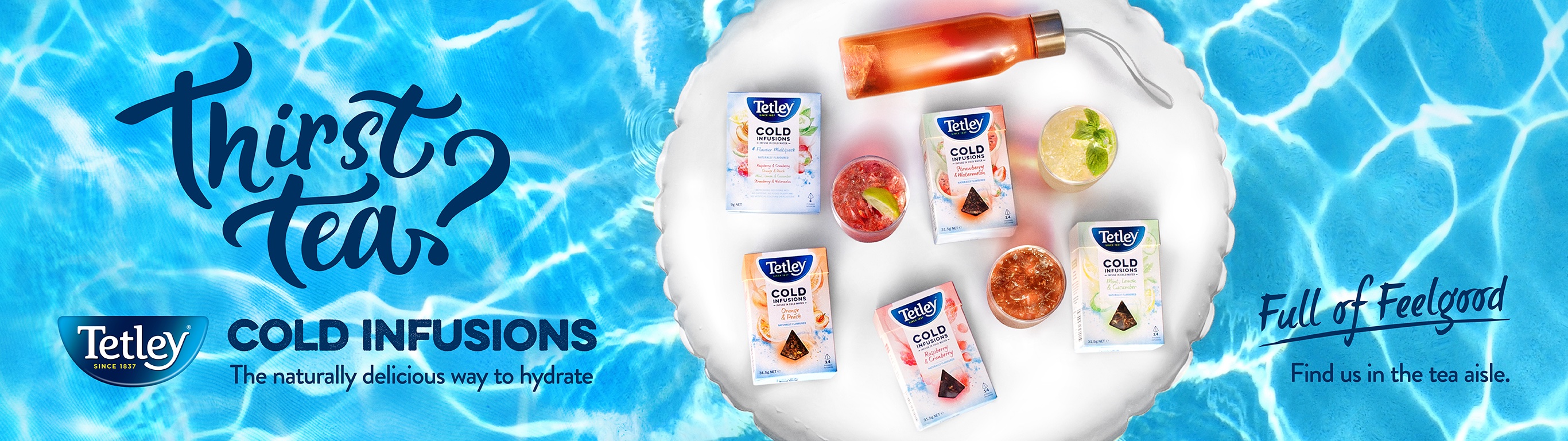 Tetley asks Australians if they are ‘Thirst Tea?’ in new Cold Infusions campaign via The Works