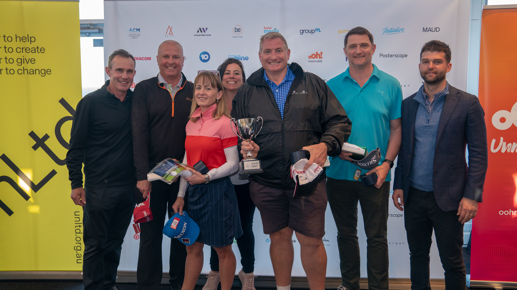 Industry swings for good at UnLtd Open golf tournament; ACM takes home the inaugural cup