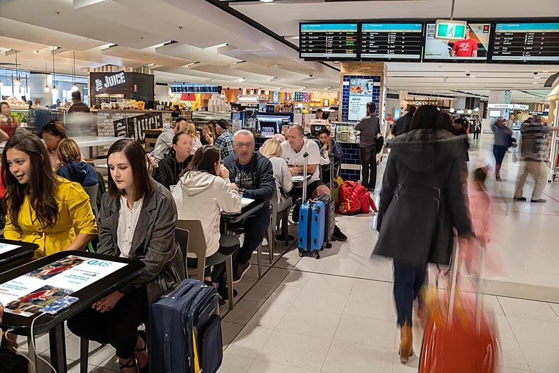 Innovative EAT Tables at Sydney Airport create highly immersive experience for customers of all ages