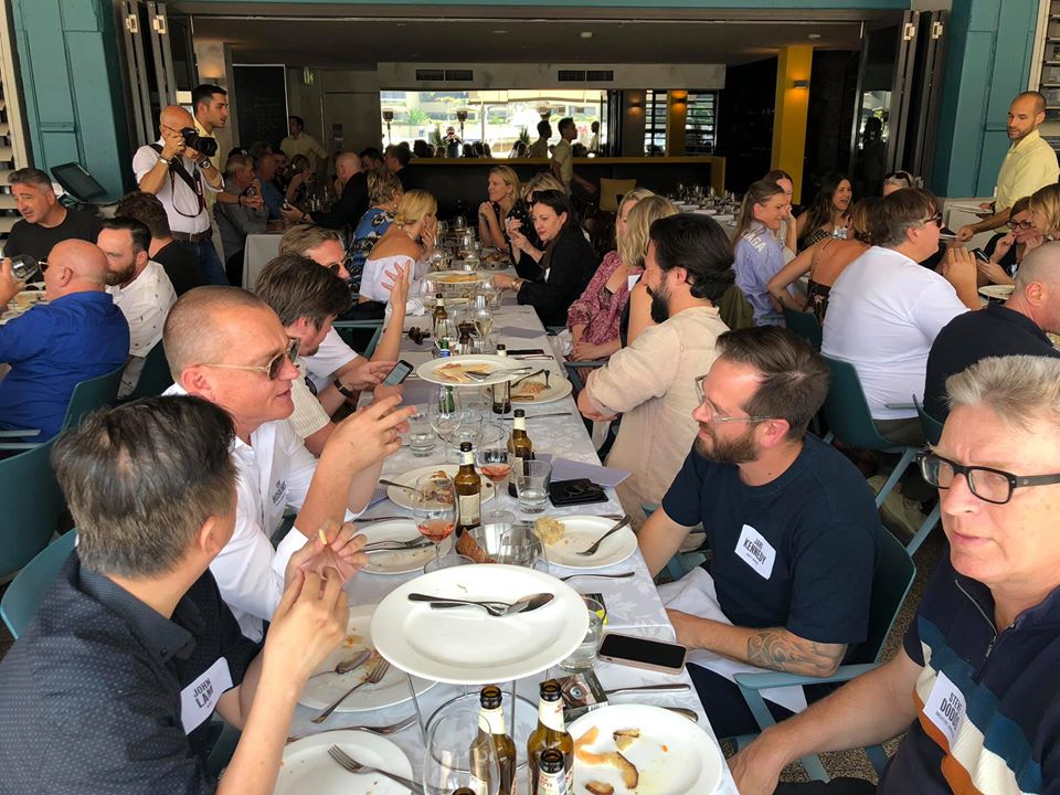 Sydney’s top creatives attend the Campaign Brief / LBB Christmas Legendary Lunch hosted by Fin Design + Effects and Taxi Film Production