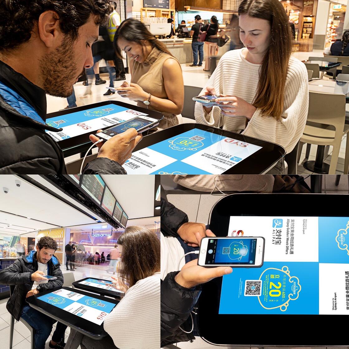 Innovative EAT Tables at Sydney Airport create highly immersive experience for customers of all ages