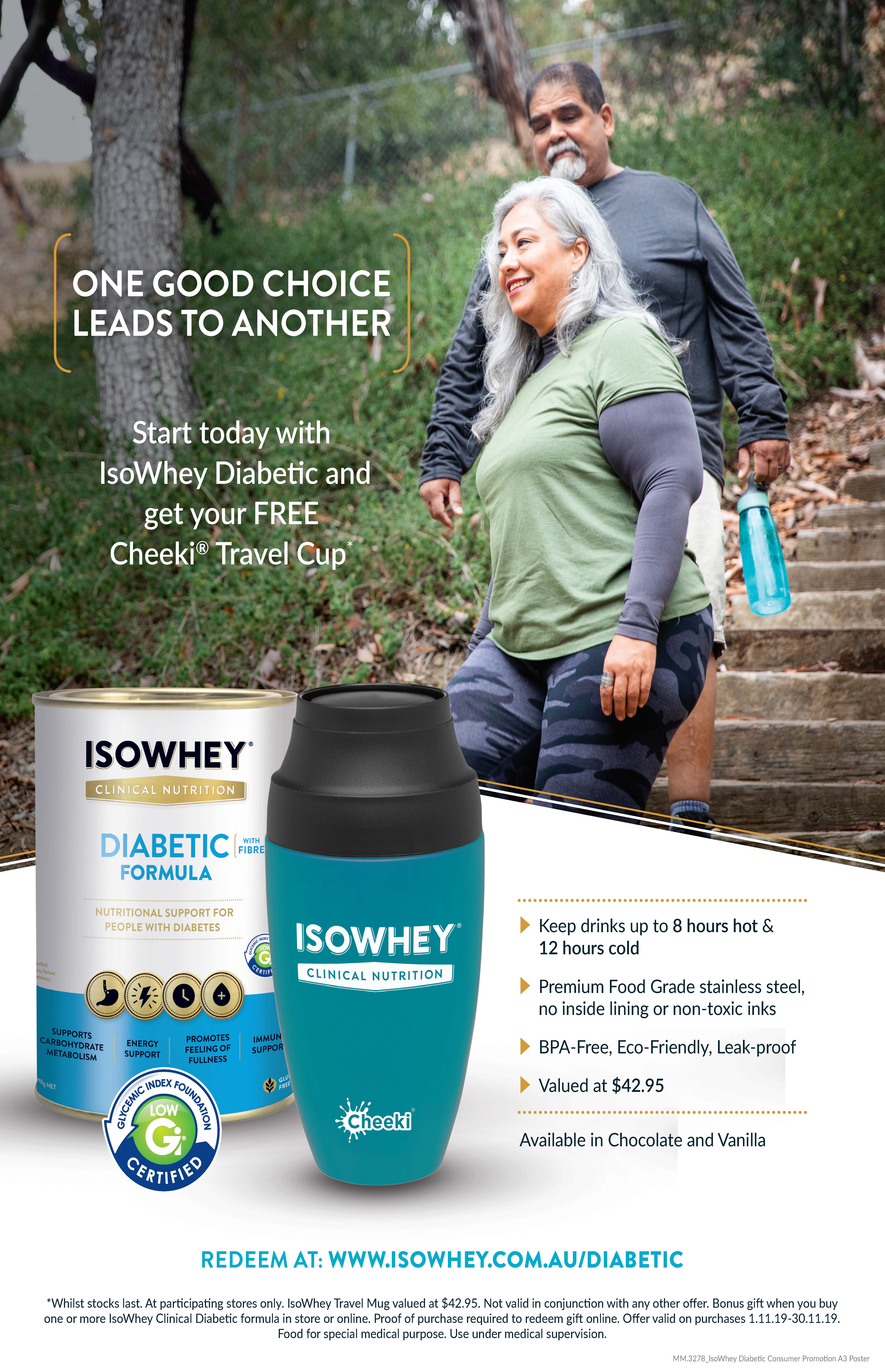 IsoWhey shakes up approach to diabetes management in new campaign via Unthink
