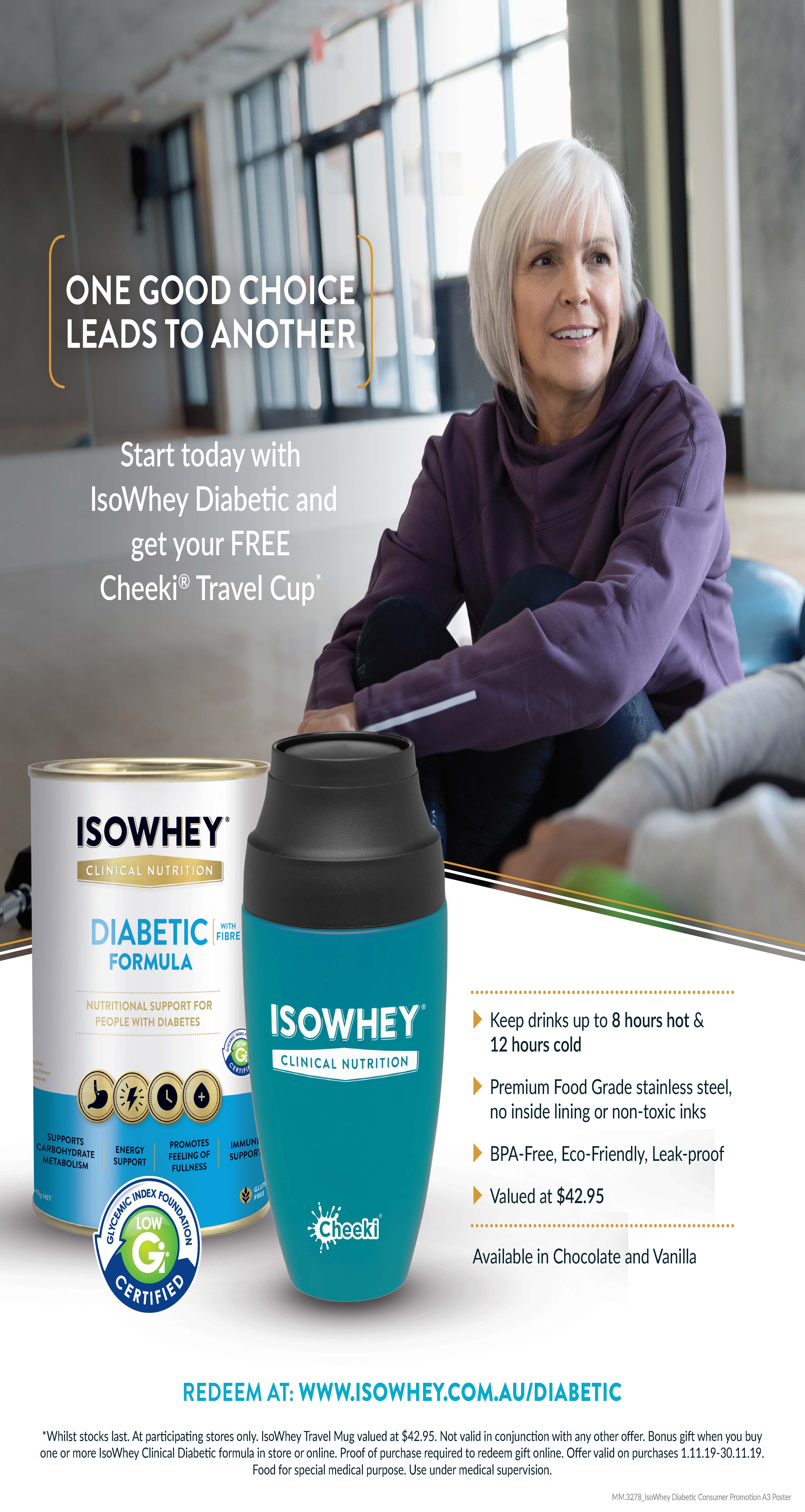 IsoWhey shakes up approach to diabetes management in new campaign via Unthink