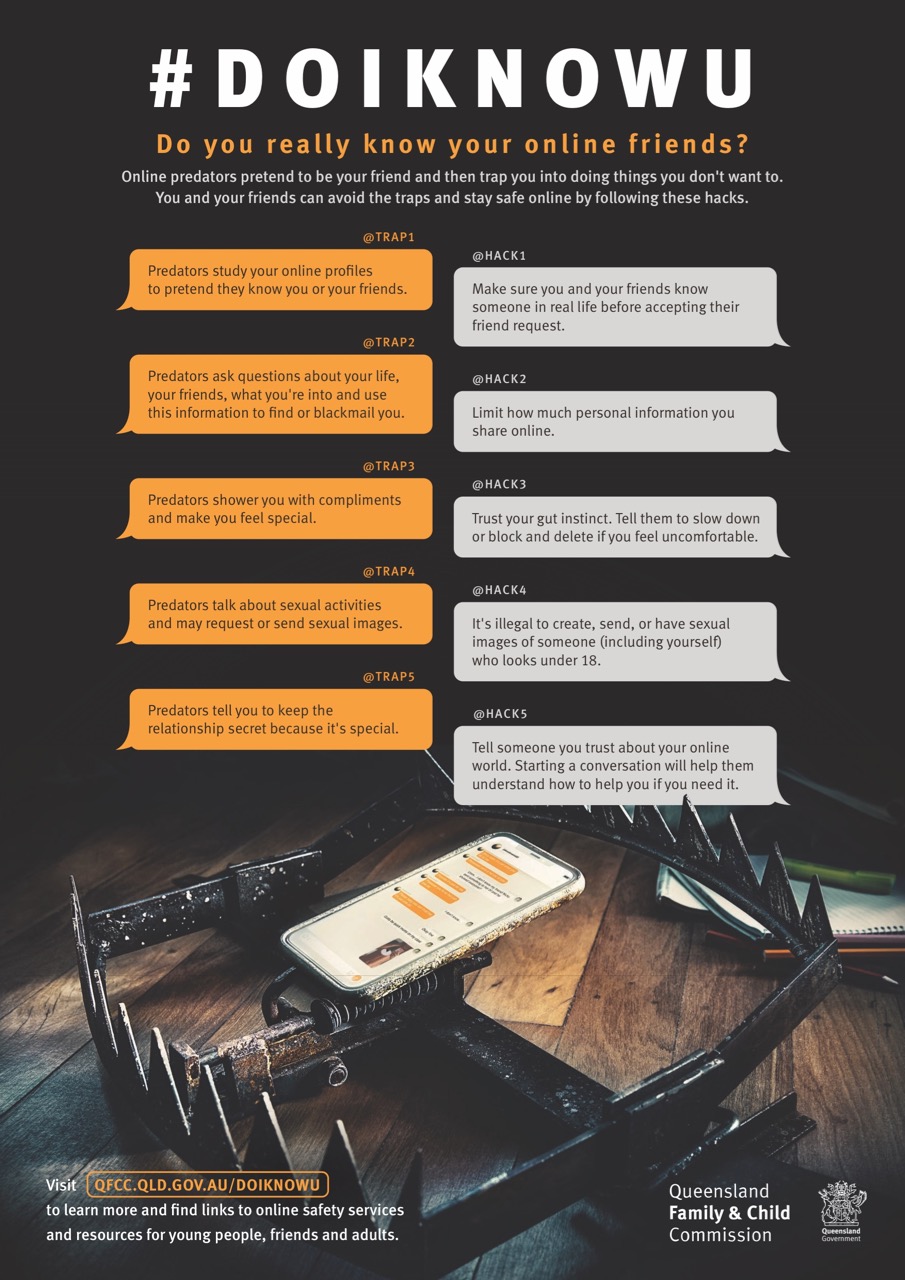 QLD Family & Child Commission highlights ‘traps’ of online grooming in new campaign via VMLY&R
