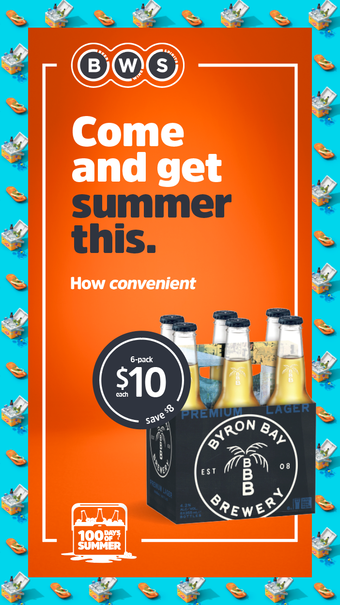 BWS’ ‘100 Days of Summer’ promotion returns with ‘BWS on tApp’ launch via M&C Saatchi