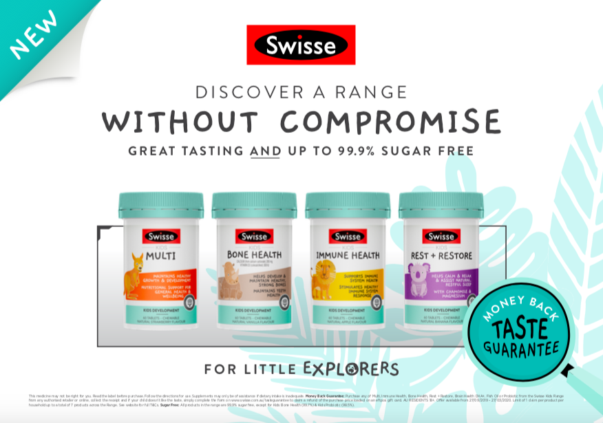 Swisse launches ‘For Little Explorers’ campaign to launch Swisse Kids range via Noisy Beast