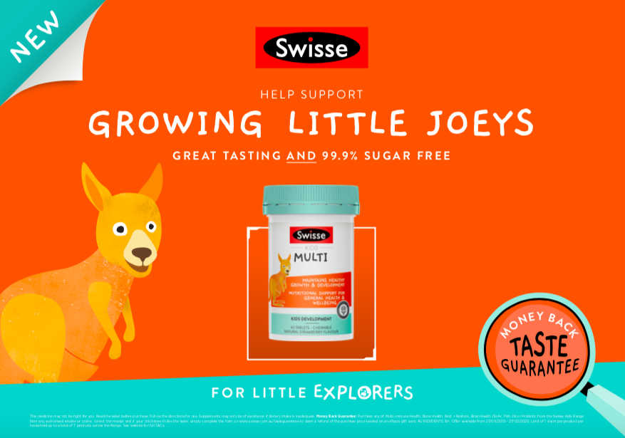 Swisse launches ‘For Little Explorers’ campaign to launch Swisse Kids range via Noisy Beast