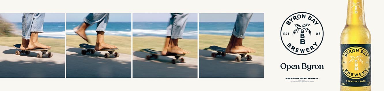 Lion Introduces Byron Bay Brewery To Australia in new campaign via 72andSunny Sydney