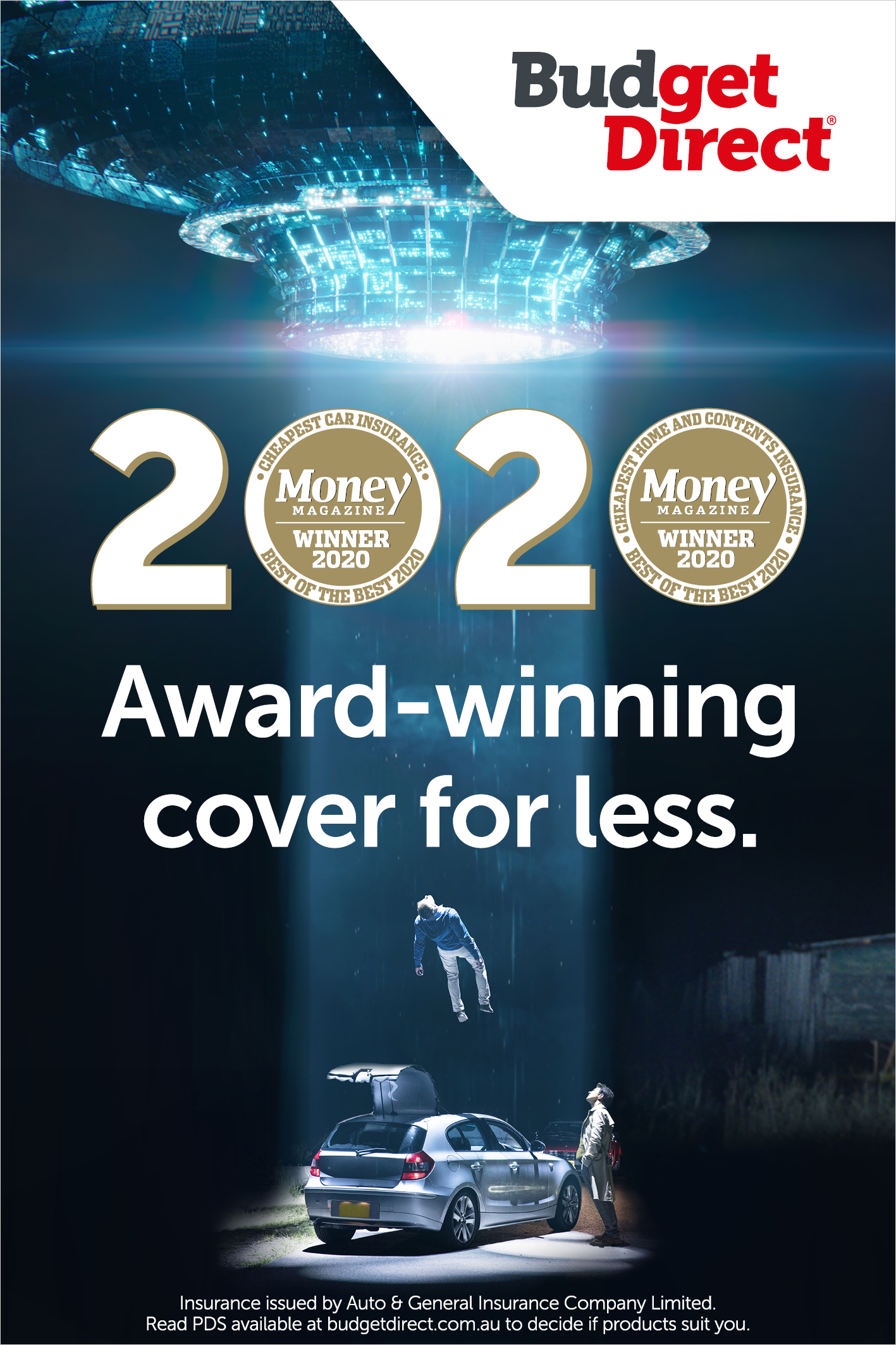Budget Direct is out of this world in latest creative campaign via 303 MullenLowe, Sydney