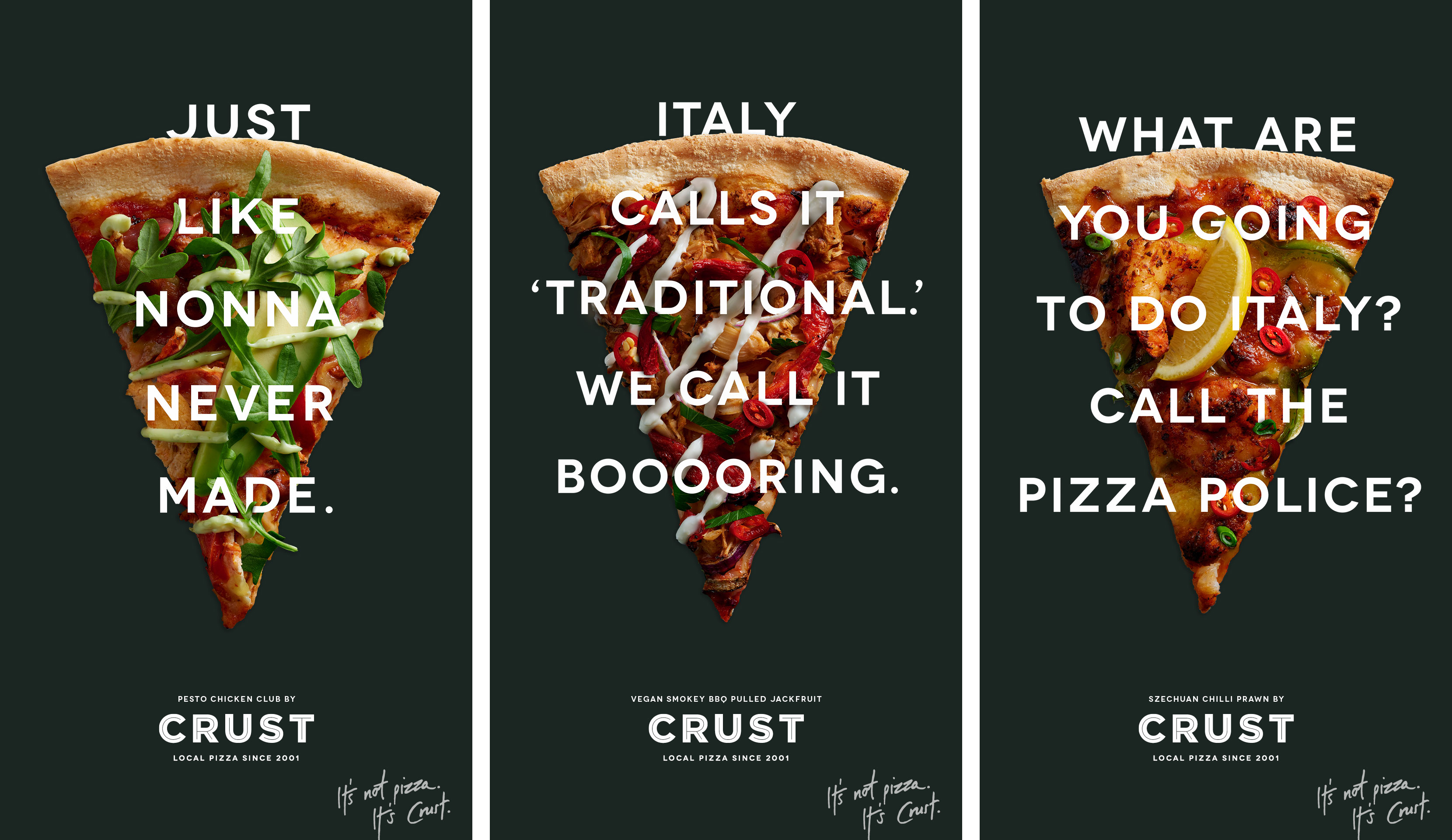 Crust Pizza sticks it to tradition in newly launched campaign via 303 MullenLowe Sydney