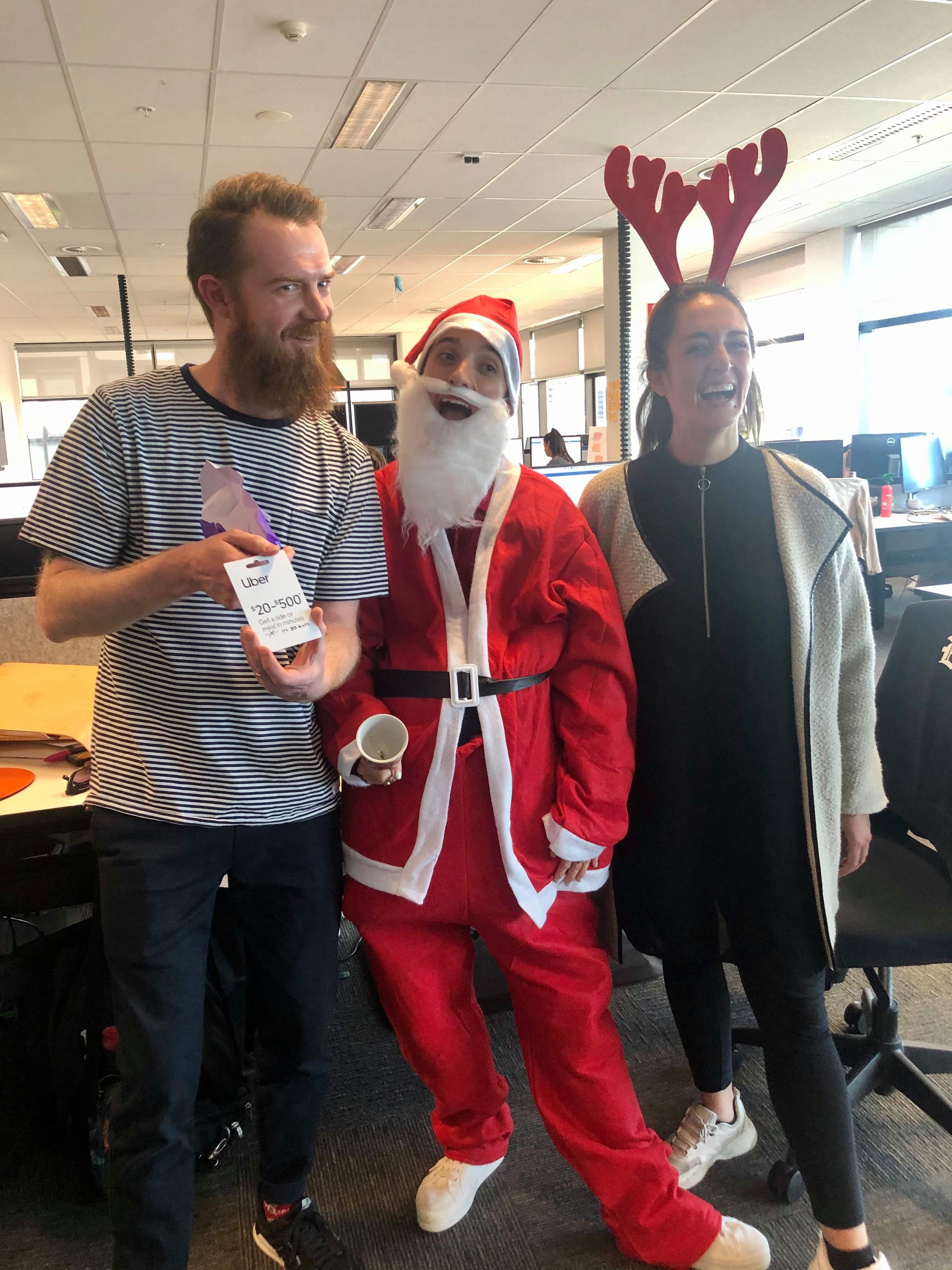 Santa’s changing the date of Christmas. It’s this Friday. Time to get nice as hell and win that trip