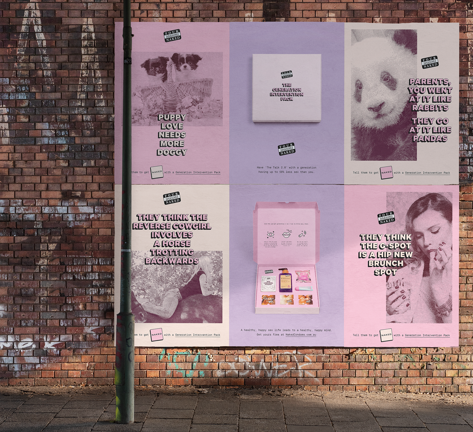 Four Seasons Condoms launches new ‘Generation Intervention’ campaign to end the millennial sex recession via CHE Proximity