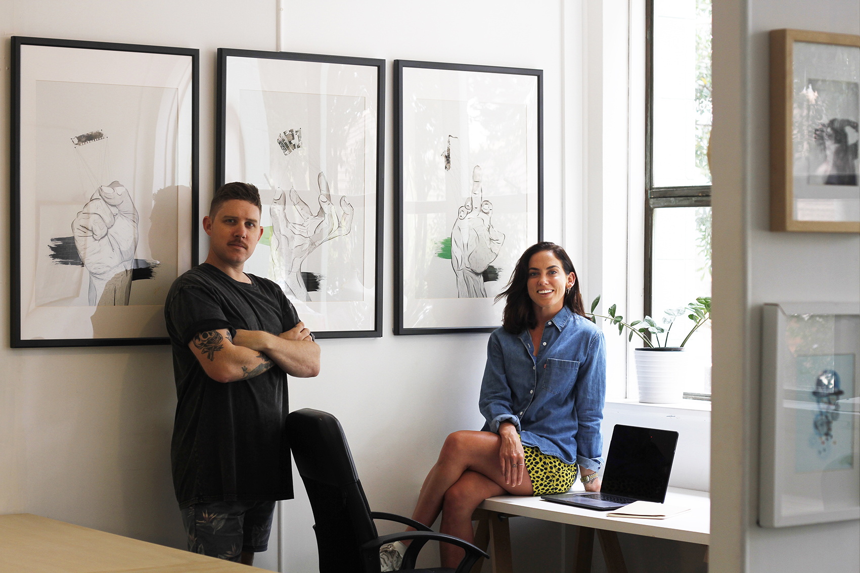 Abel and open for business: Nicole Hetherington and Simon Fowler launch creative consultancy
