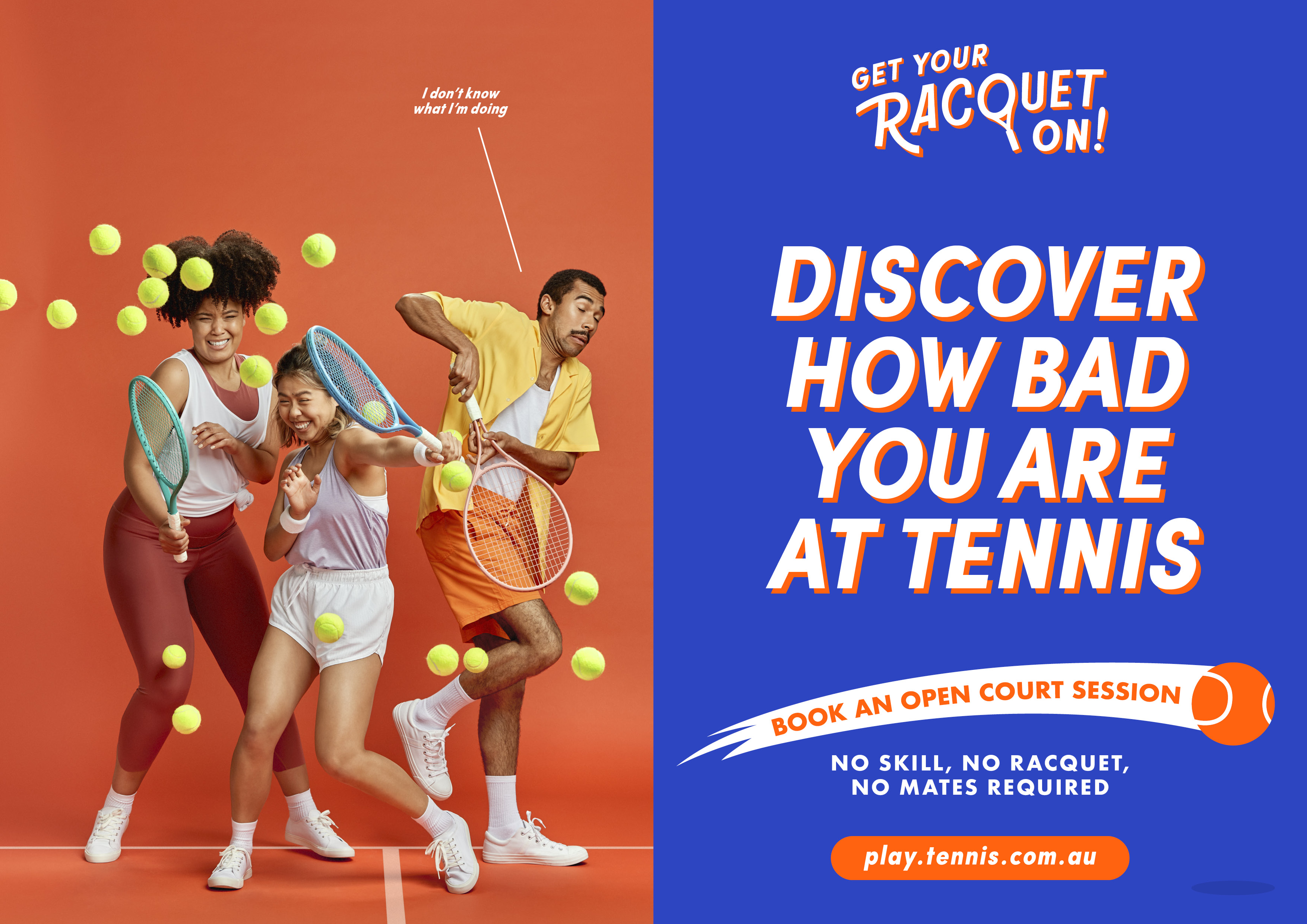 Tennis Australia encourages Aussies to ‘Get Your Racquet On’ in new campaign via Landor