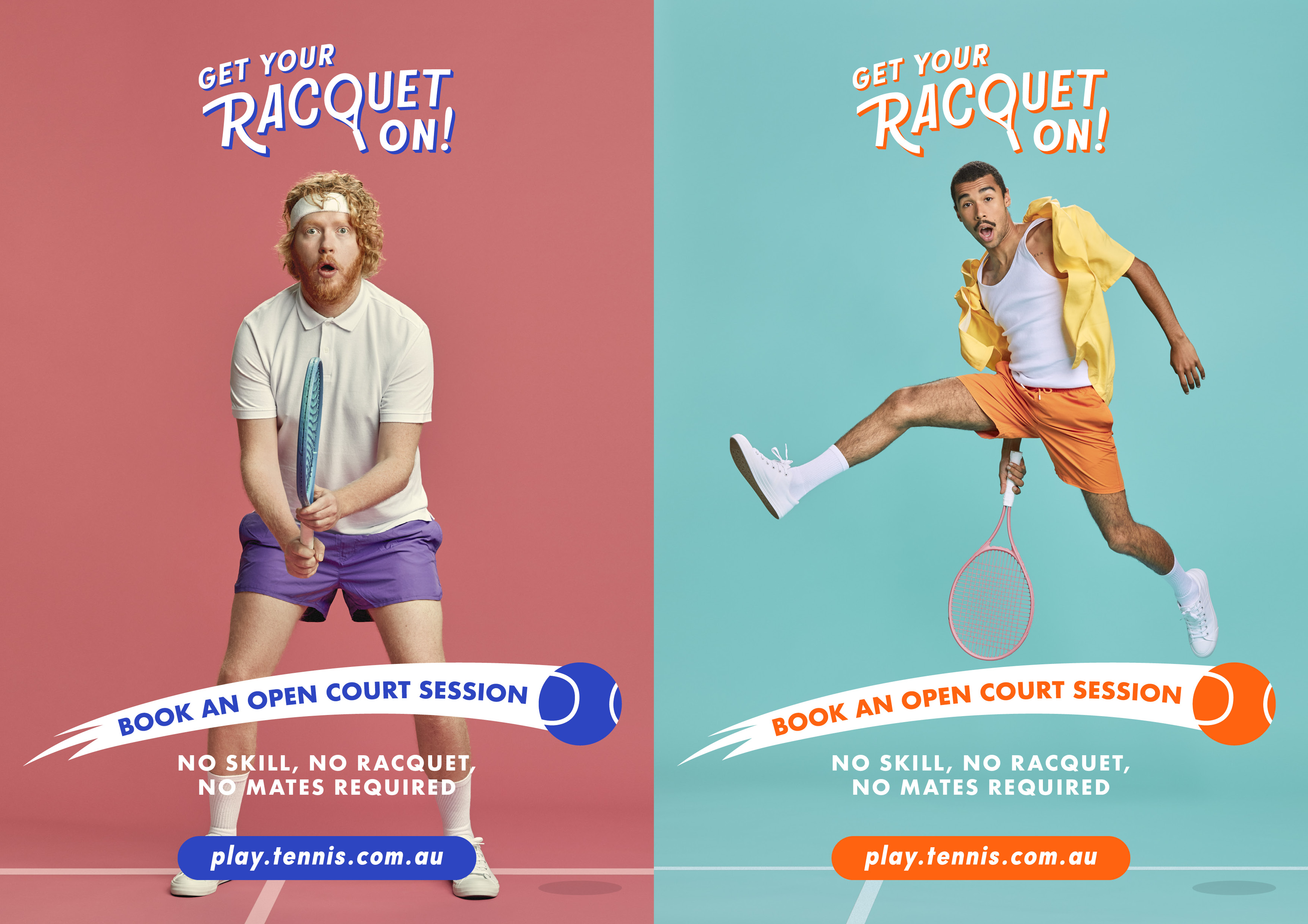 Tennis Australia encourages Aussies to ‘Get Your Racquet On’ in new campaign via Landor