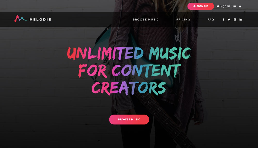 Melodie launches subscription music for content creators