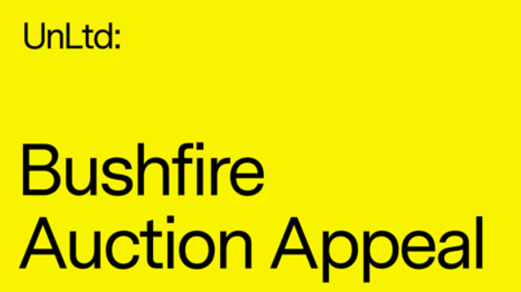 UnLtd vows to donate all 2020 auction proceeds to support children in fire affected regions