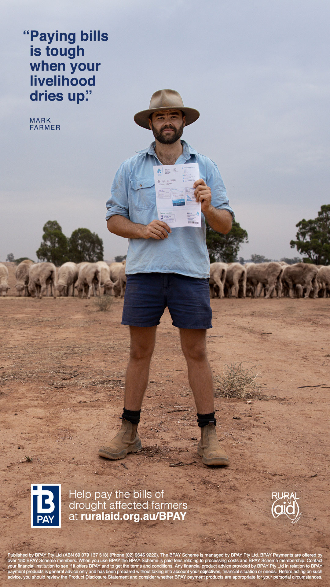 BPAY launches campaign with Rural Aid to provide drought relief to Aussie farmers via BMF