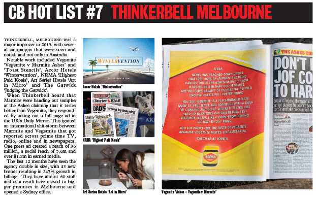 Countdown to Campaign Brief Agency of the Year plus Hot+Cold Chart – deadline Thurs Dec 24