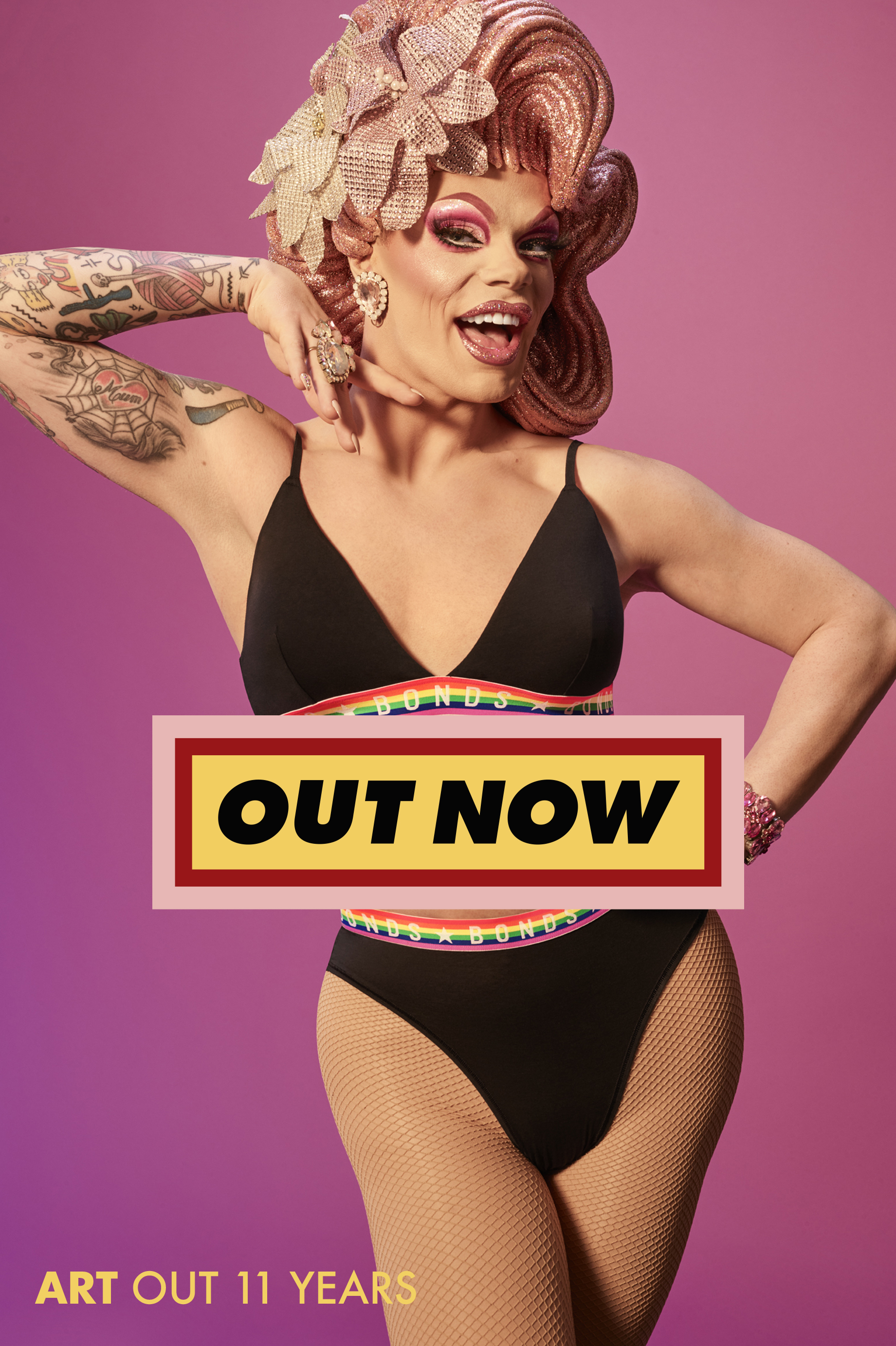 Bonds launches new Pride range with out and proud queer Australians via Leo Burnett