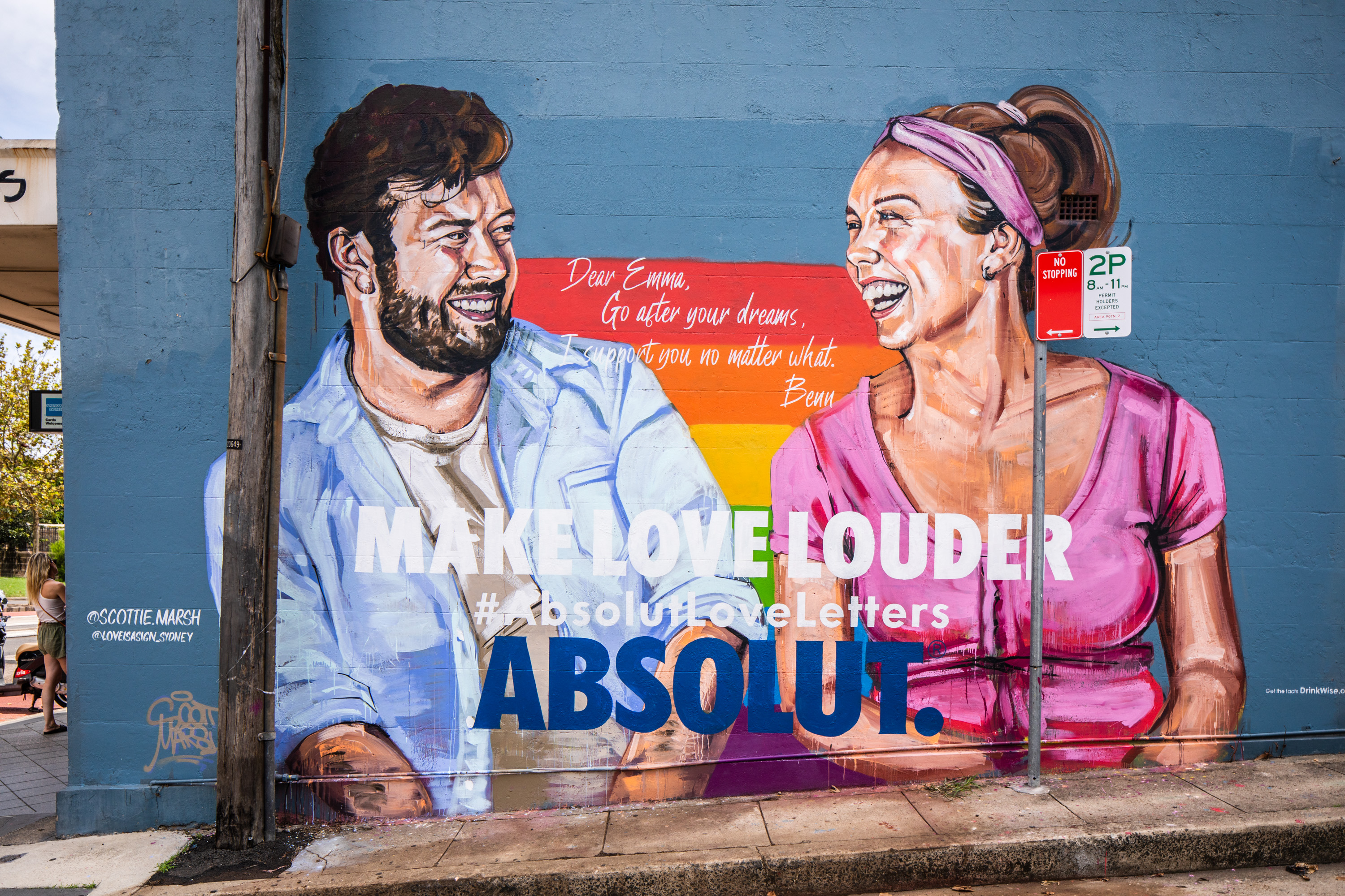 Absolut encourages Aussies to Make Love Louder with Absolut Love Letters campaign via The Bravery and Republic of Everyone