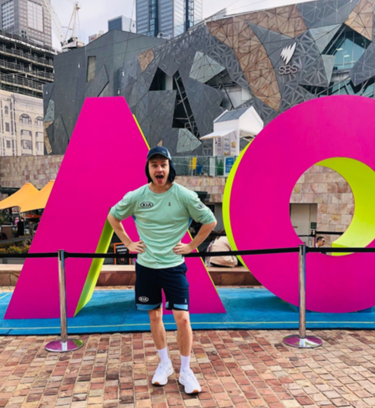 Hello Social join forces with Joel Creasey and Sam Groth to generate awareness of Uber + Kia Fan Fleet partnership at the Australian Open 2020