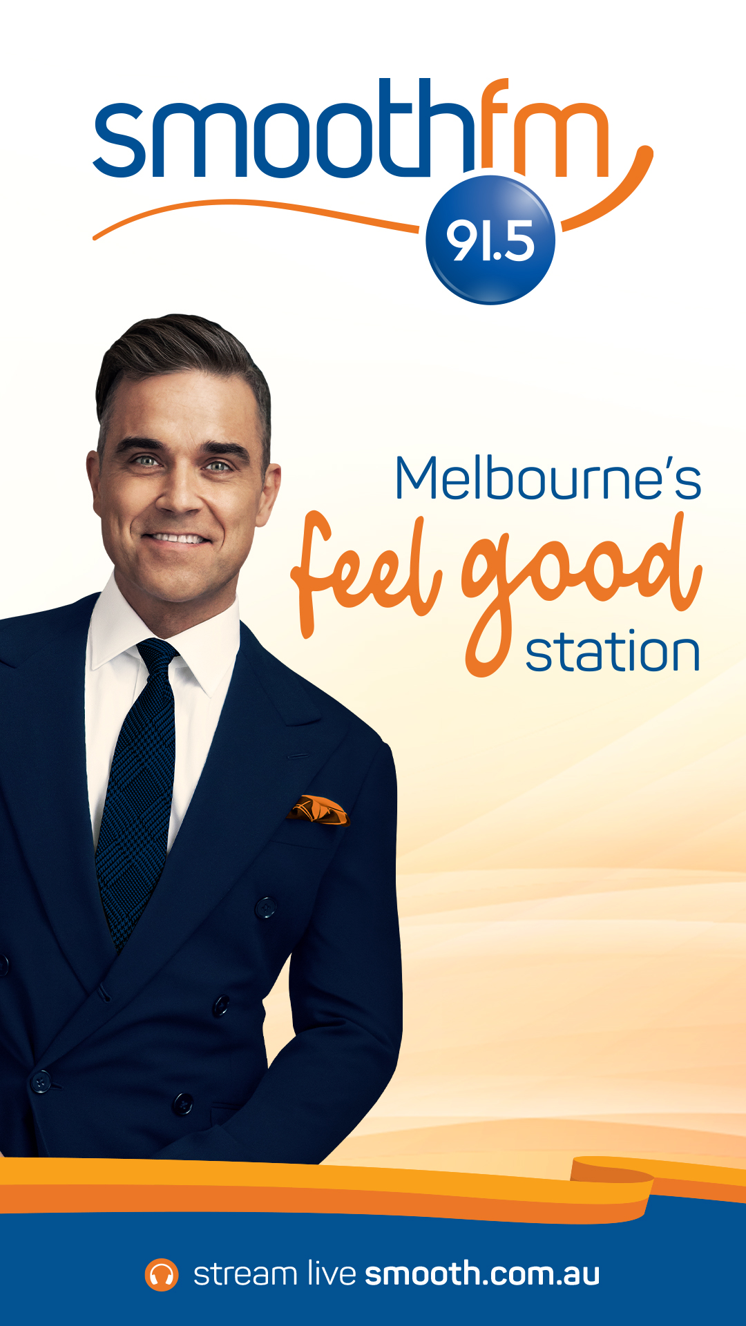Superstar Robbie Williams fronts smoothfm’s new-look campaign via Nova Entertainment