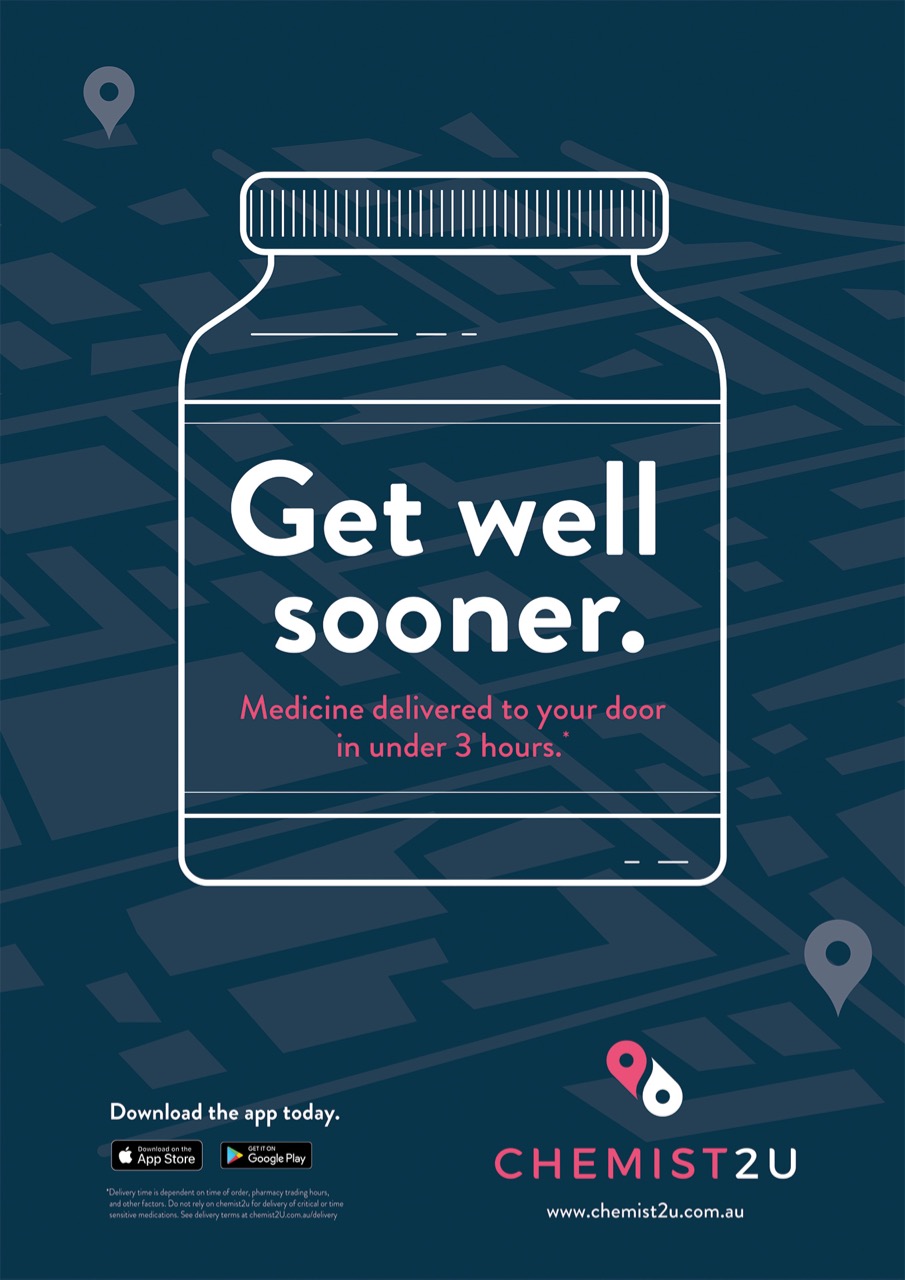 Tonic Health Media launches campaign for new chemist delivery brand Chemist2U via AnalogFolk
