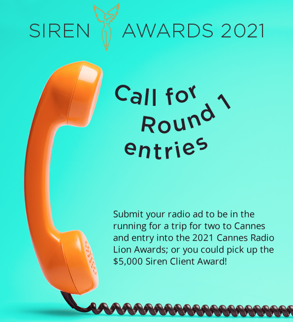 Sirens Round 1 now open; deadline Sat, May 2