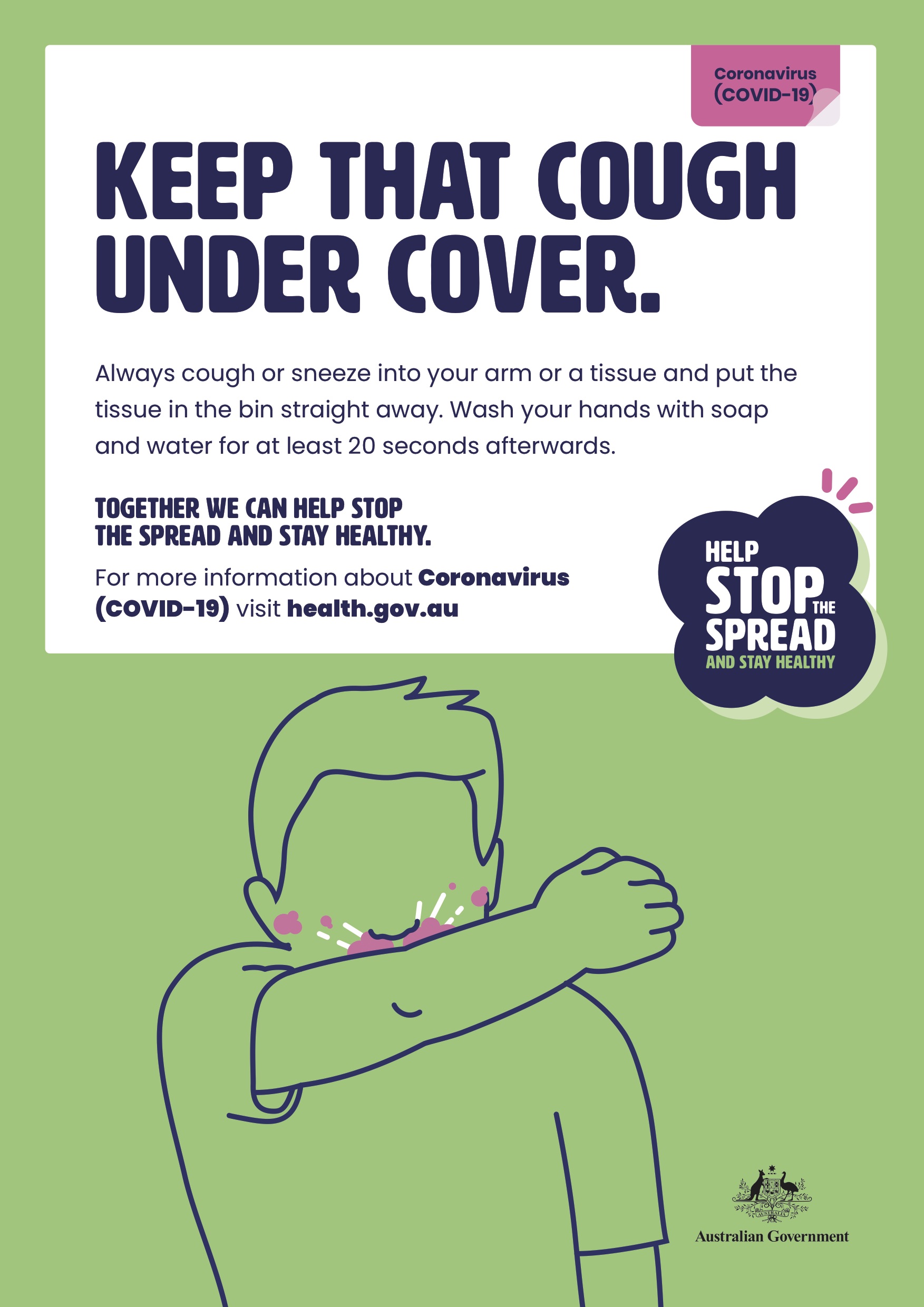 Australian Government extends ‘Stop the Spread’ campaign with new ads via Carbon Creative