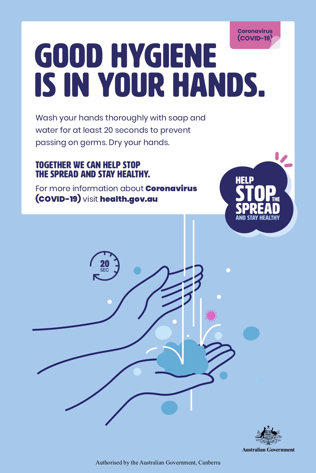 Australian Government unveils ‘Help Stop the Spread’ COVID-19 campaign via Carbon Creative