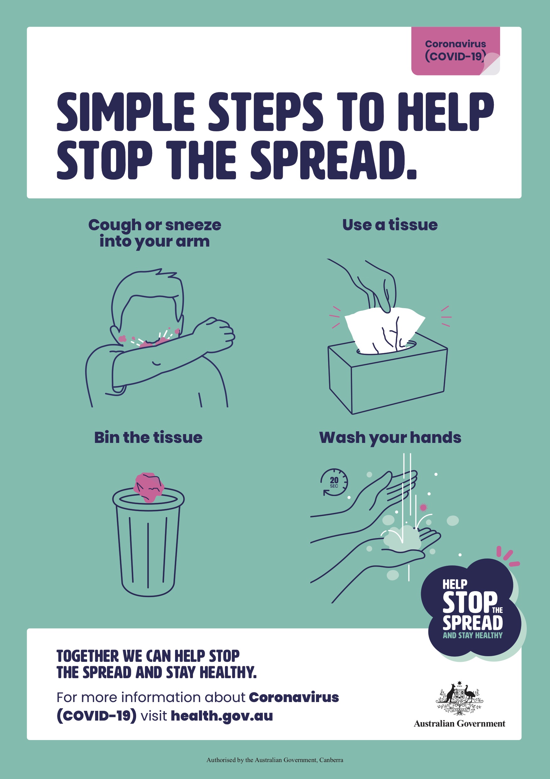 Australian Government unveils ‘Help Stop the Spread’ COVID-19 campaign via Carbon Creative
