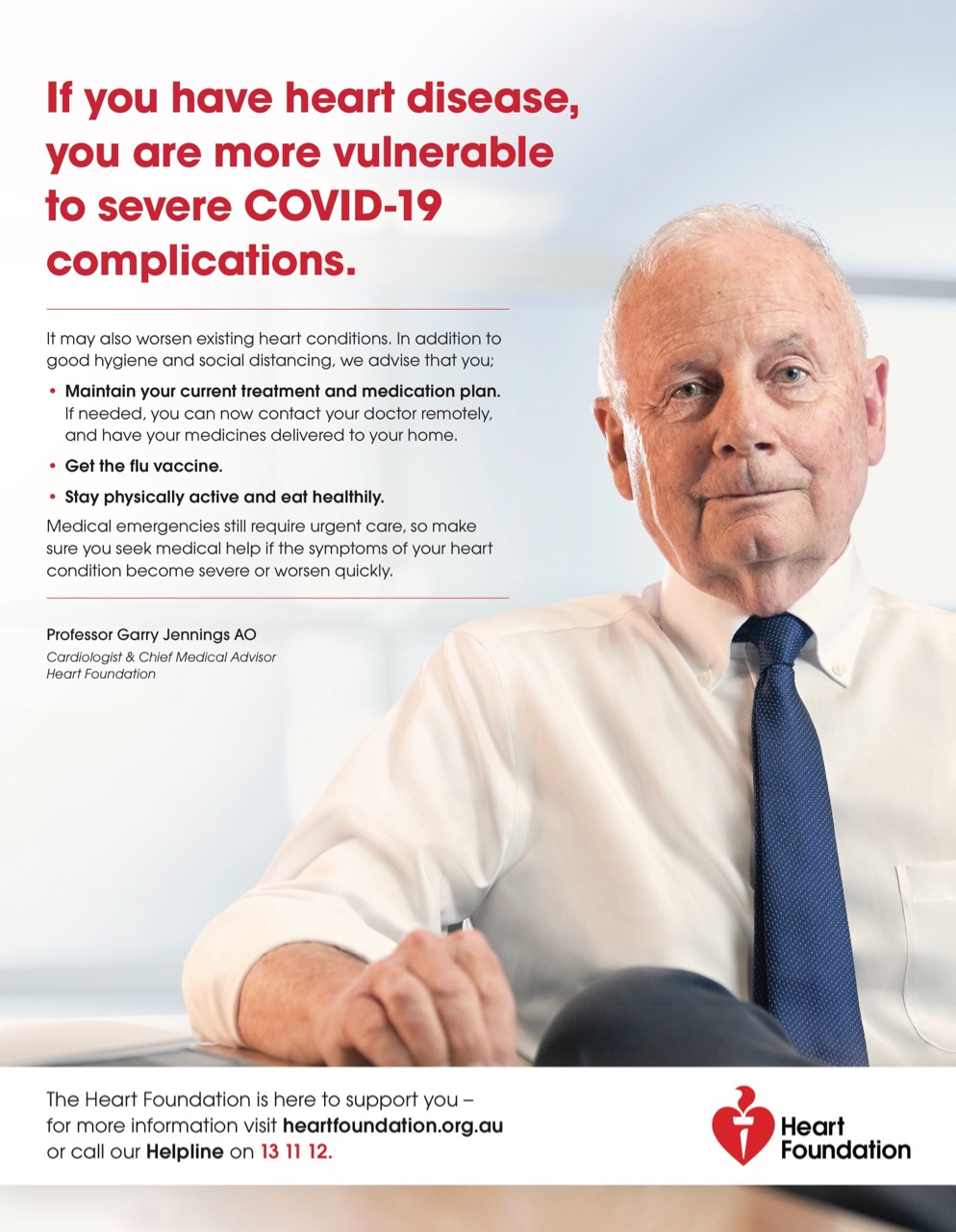 Heart Foundation launches national COVID-19 marketing campaign via DDB Remedy