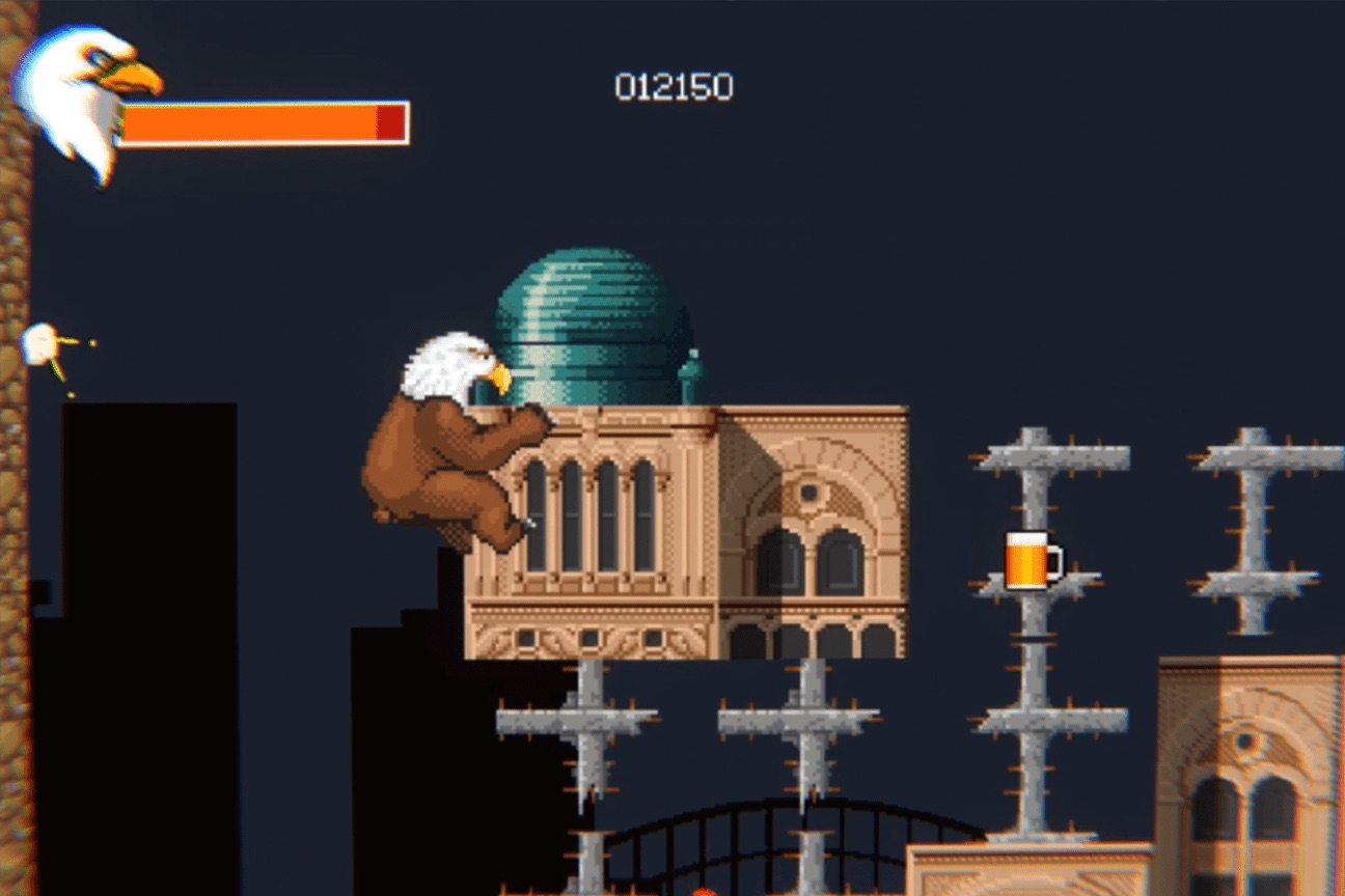 Bear Meets Eagle on Fire launches new ‘Fists of Beastness’ retro inspired arcade game