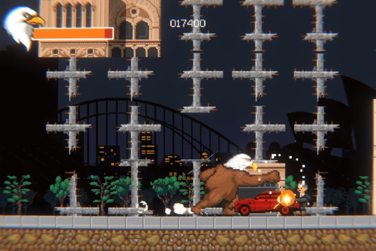 Bear Meets Eagle on Fire launches new ‘Fists of Beastness’ retro inspired arcade game