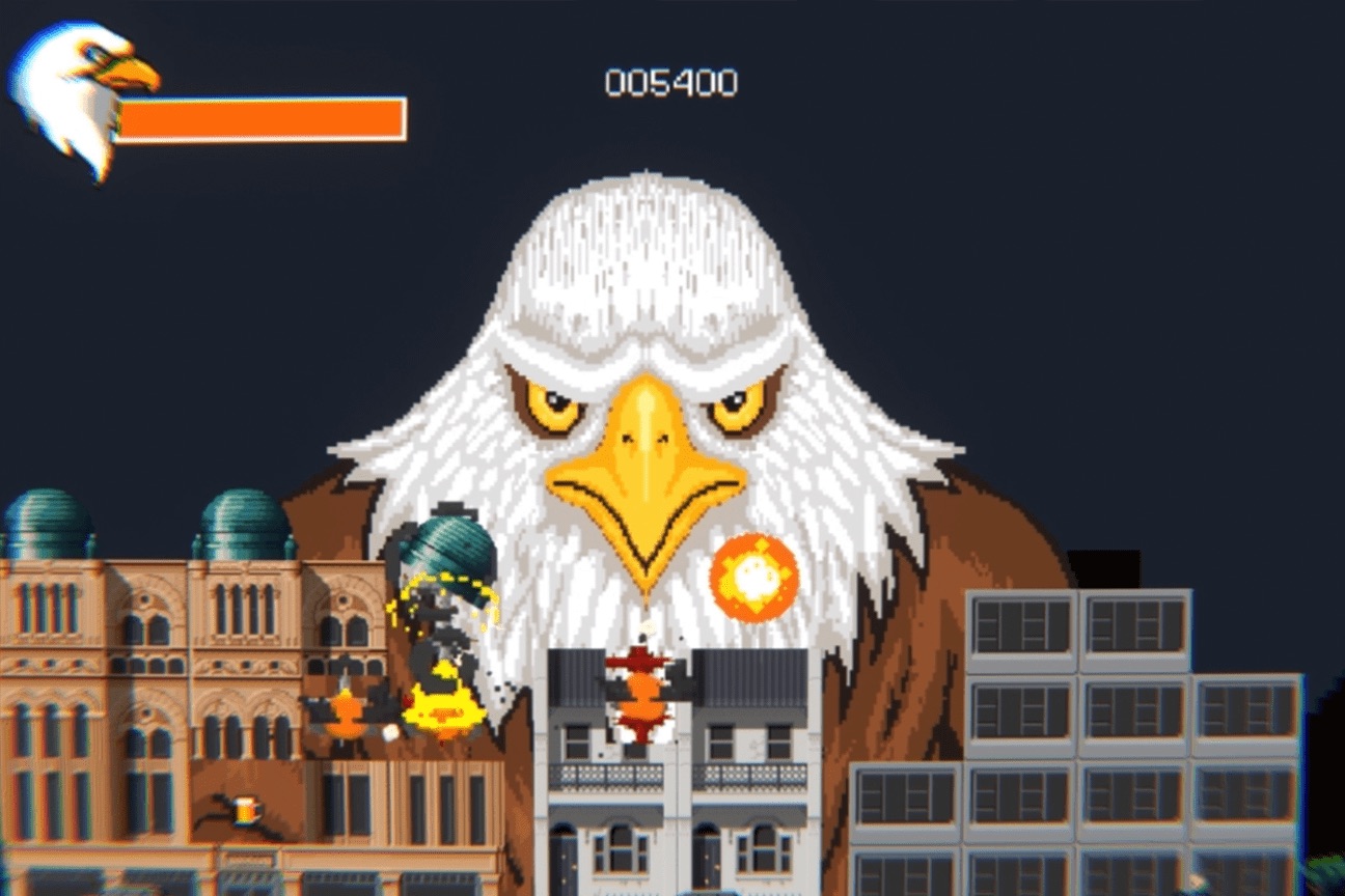 Bear Meets Eagle on Fire launches new ‘Fists of Beastness’ retro inspired arcade game