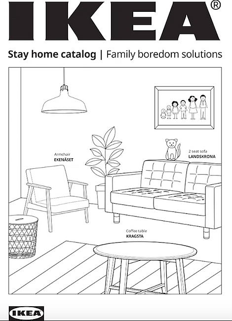 Best Ad of the Day: IKEA ‘Stay Home Catalog Family Boredom Solution’ via McCann, Tel Aviv