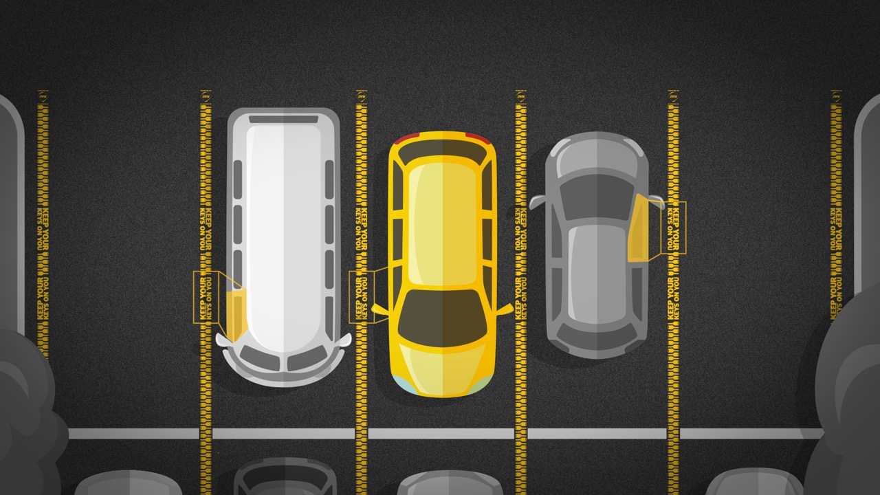 RAC turns car park lines into Key Lines with behaviour change campaign via Wunderman Thompson to stop kids being locked in cars
