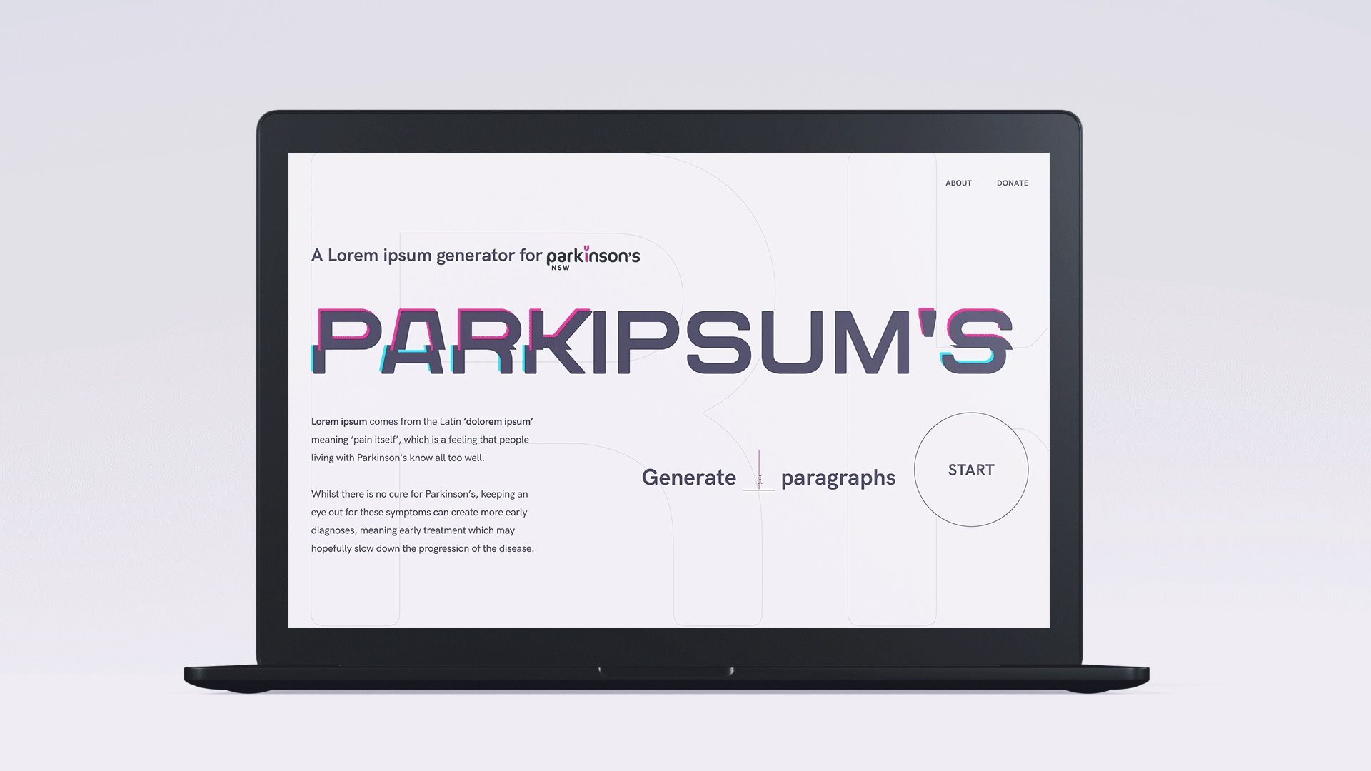 Parkinson’s NSW launches Parkipsum’s to help spread the word of symptoms via Wunderman Thompson Australia