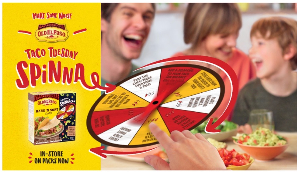 Old El Paso launches new ‘Spin’ On Dinner Time campaign via Thinkerbell, Melbourne